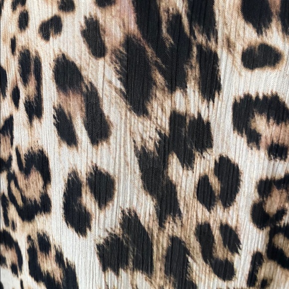 🚫SOLD Zara leopard print button down - Picture 3 of 8